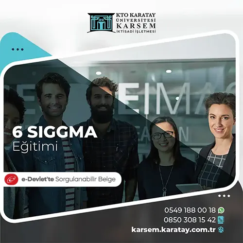 6 SIGMA Eğitimi Eğitim Programı