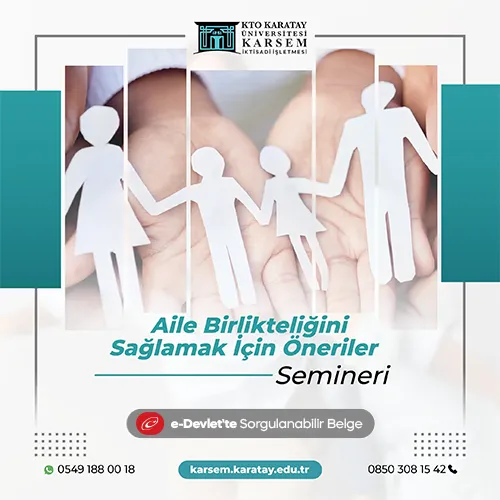 Aile Birlikteliğini Sağlamak İçin Öneriler Semineri