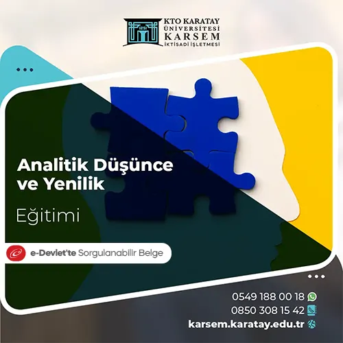 Analitik Düşünce ve Yenilik Eğitimi Eğitim Programı