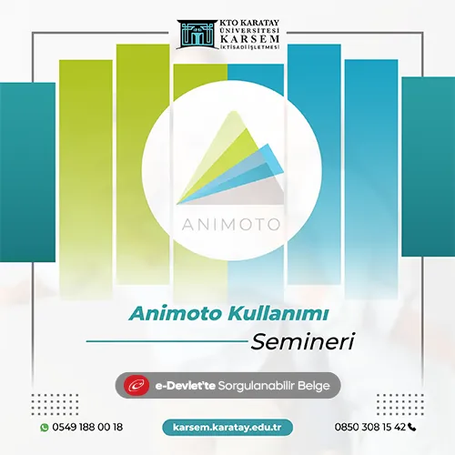 Animoto Kullanımı Semineri