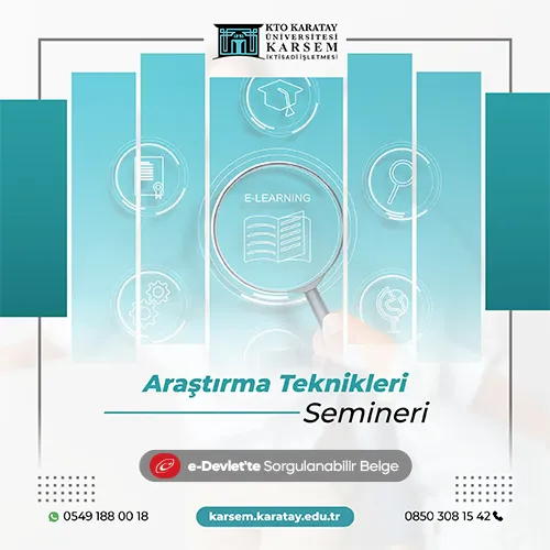 Araştırma Teknikleri Semineri