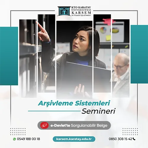 Arşivleme Sistemleri Semineri