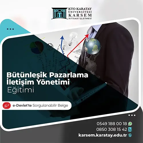 Bütünleşik Pazarlama İletişim Yönetimi Eğitimi Eğitim Programı