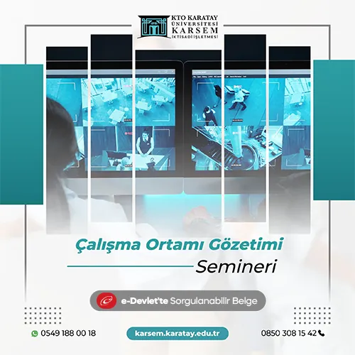 Çalışma Ortamı Gözetimi Semineri
