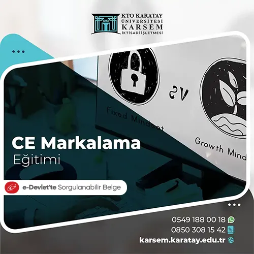 CE Markalama Eğitimi Eğitim Programı