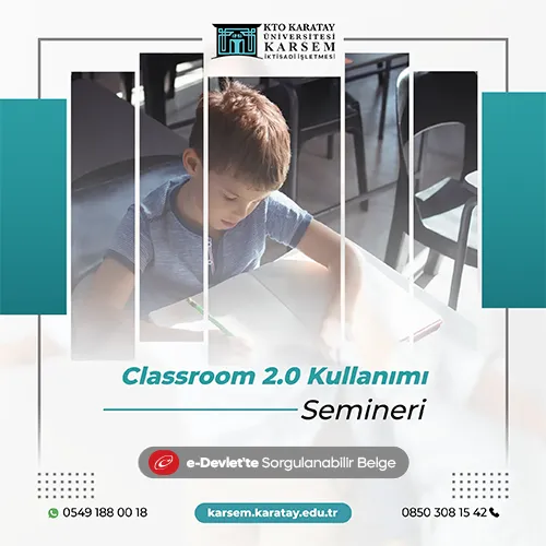 Classroom 2.0 Kullanımı Semineri