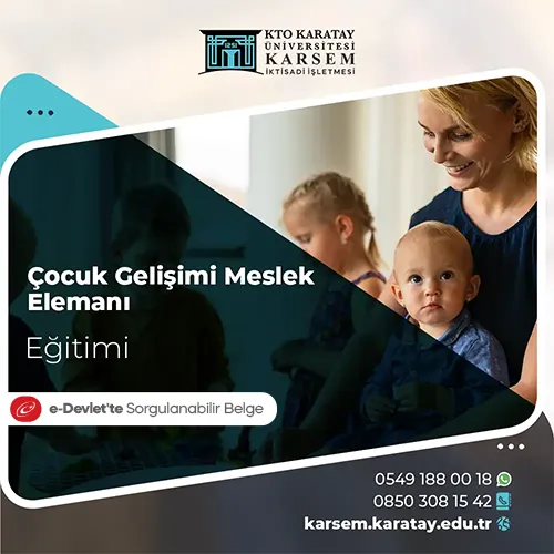 Çocuk Gelişimi Meslek Elemanı Eğitimi Eğitim Programı