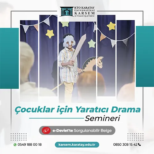 Çocuklar için Yaratıcı Drama Semineri