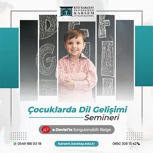 Çocuklarda Dil Gelişimi Semineri