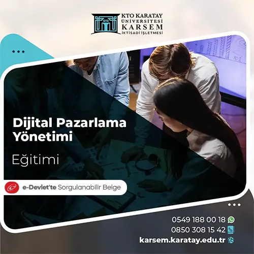 Dijital Pazarlama Yönetimi Eğitim Programı