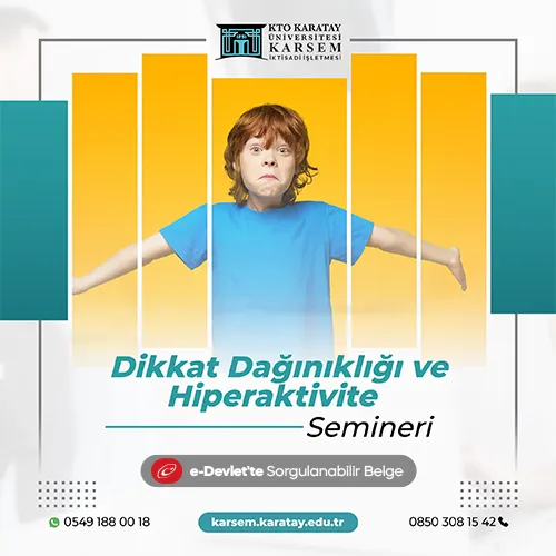 Dikkat Dağınıklığı ve Hiperaktivite Semineri