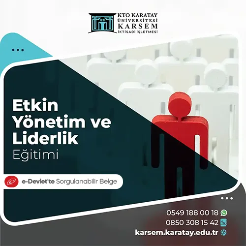 Etkin Yönetim ve Liderlik Eğitimi Eğitim Programı