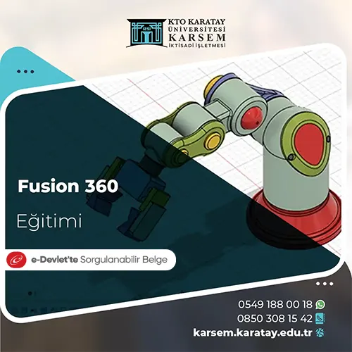 Fusion 360 Eğitimi Eğitim Programı