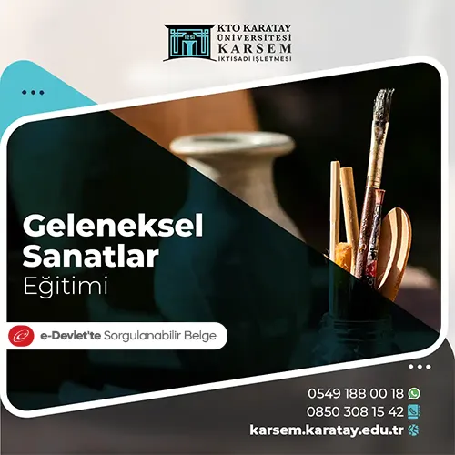 Geleneksel Sanatlar Eğitimi Eğitim Programı