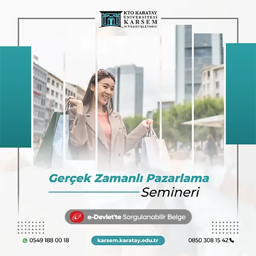 Gerçek Zamanlı Pazarlama Semineri