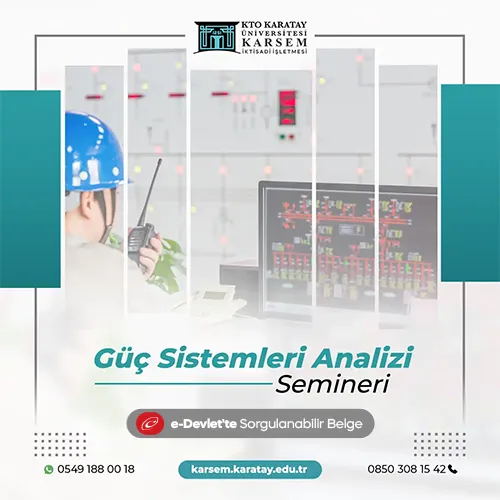 Güç Sistemleri Analizi Semineri