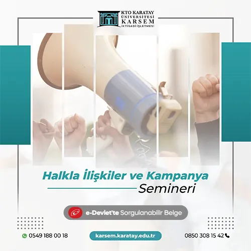 Halkla İlişkiler ve Kampanya Semineri