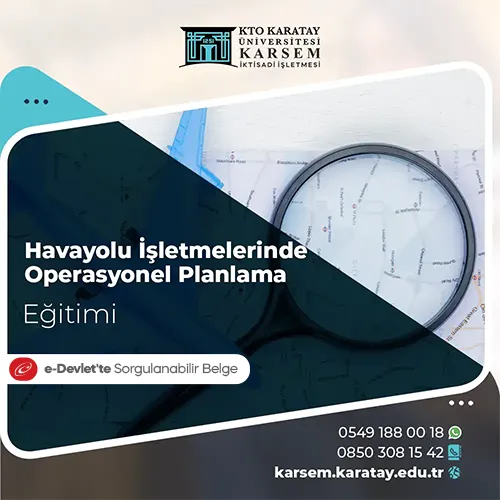 Havayolu İşletmelerinde Operasyonel Planlama Eğitim Programı