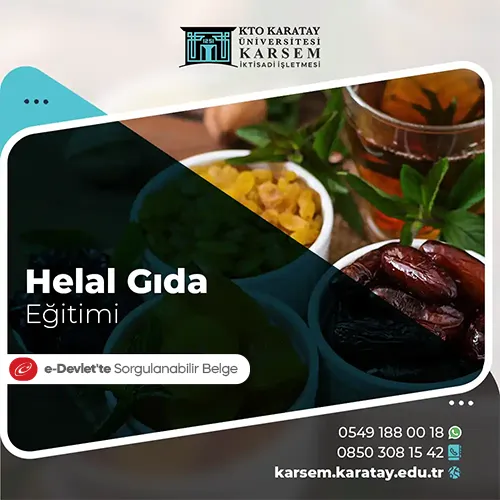 Helal Gıda Eğitimi Eğitim Programı