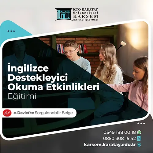 İngilizce Destekleyici Okuma Etkinlikleri Eğitimi Eğitim Programı