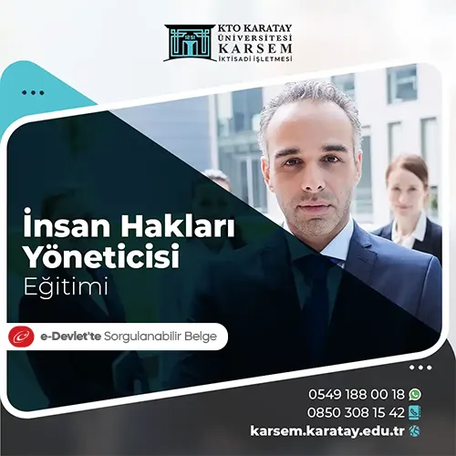 İnsan Hakları Yöneticisi Eğitimi Eğitim Programı