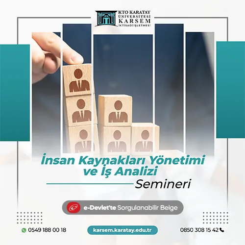 İnsan Kaynakları Yönetimi ve İş Analizi Semineri