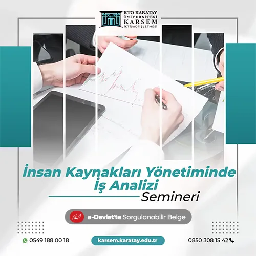 İnsan Kaynakları Yönetiminde İş Analizi Semineri