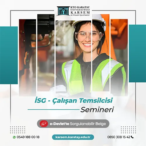 İSG - Çalışan Temsilcisi Semineri