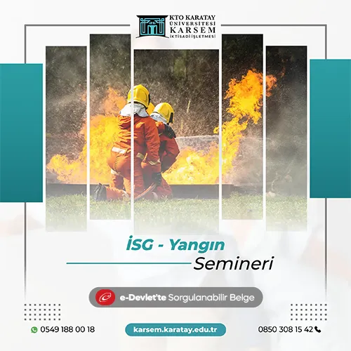 İSG - Yangın Semineri