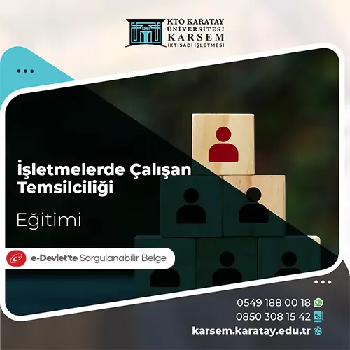 İşletmelerde Çalışan Temsilciliği Eğitim Programı