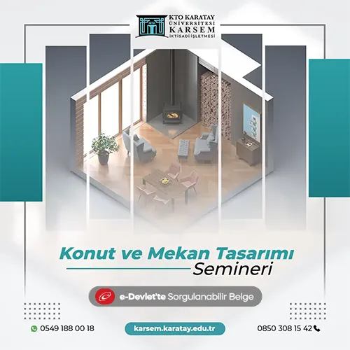 Konut ve Mekan Tasarımı Semineri