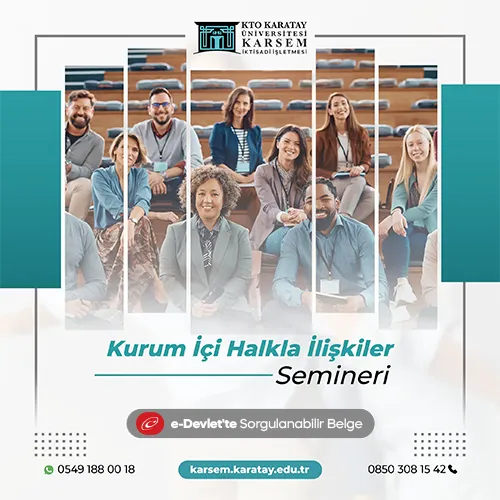 Kurum İçi Halkla İlişkiler Semineri