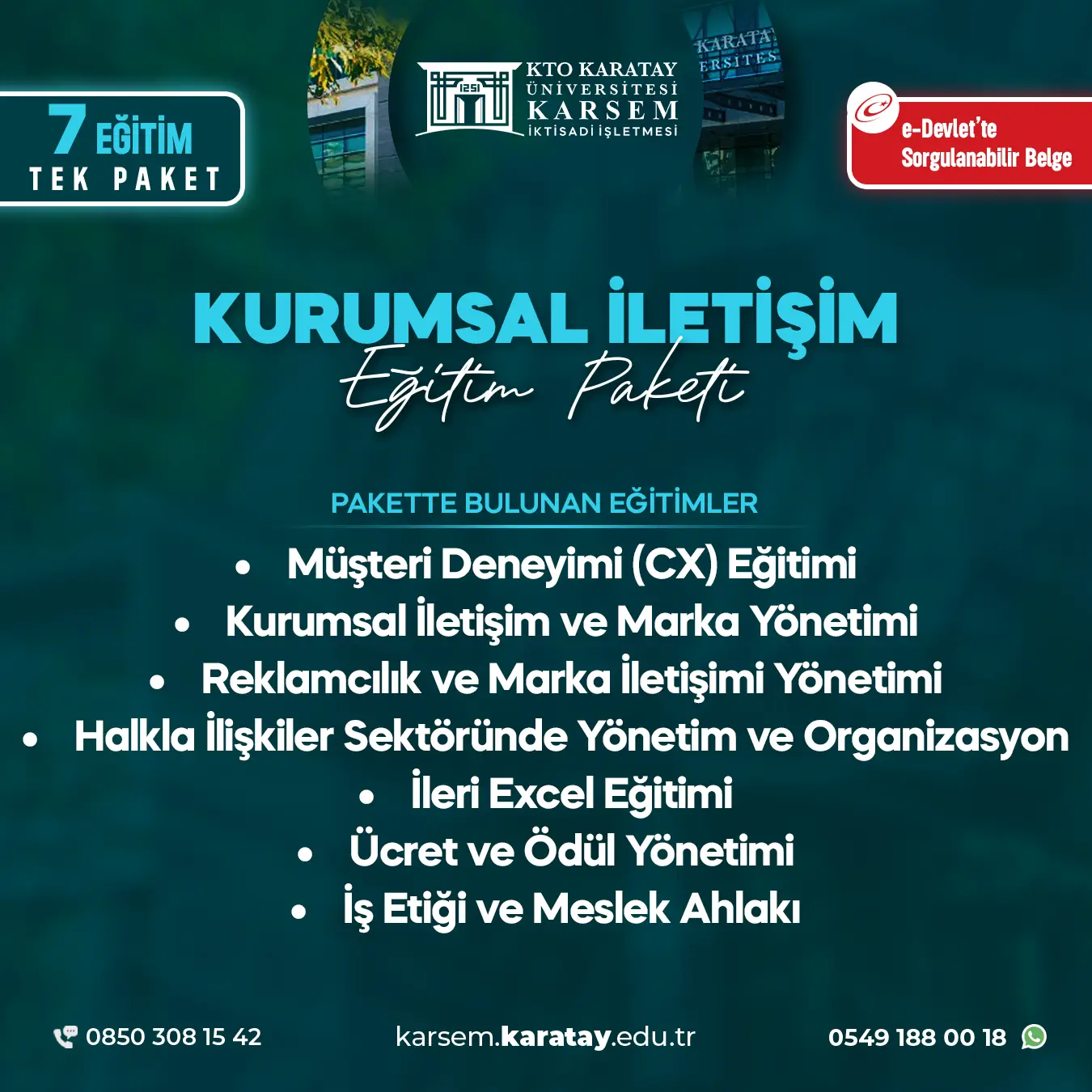 Kurumsal İletişim Uzmanı Eğitim Paket Programı