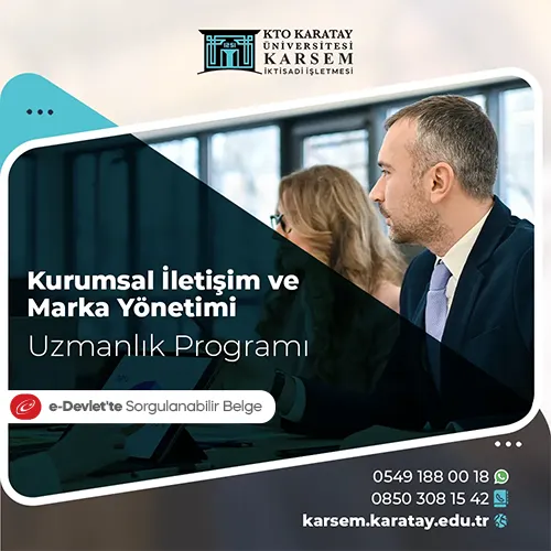 Kurumsal İletişim ve Marka Yönetimi Eğitim Programı
