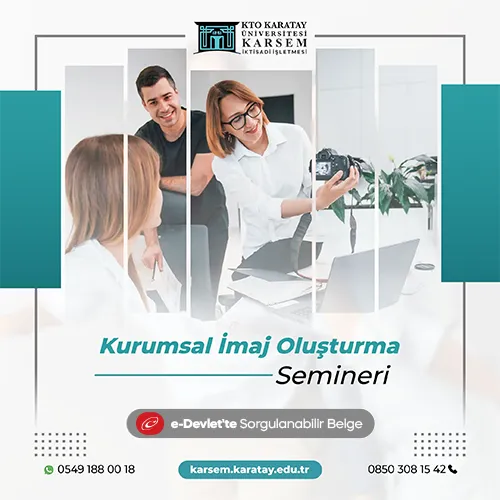 Kurumsal İmaj Oluşturma Semineri