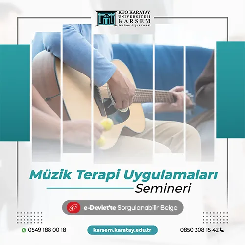Müzik Terapi Uygulamaları Semineri