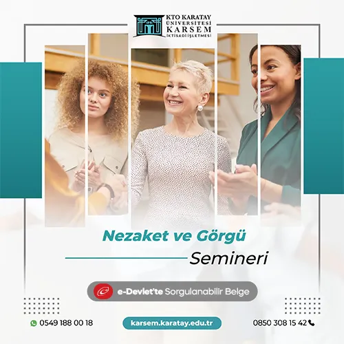 Nezaket ve Görgü Semineri