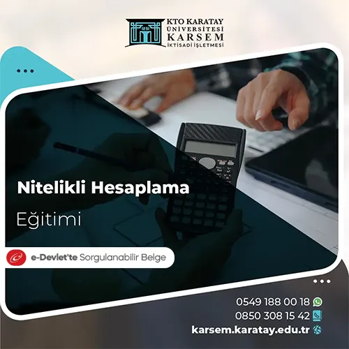 Nitelikli Hesaplama Eğitimi