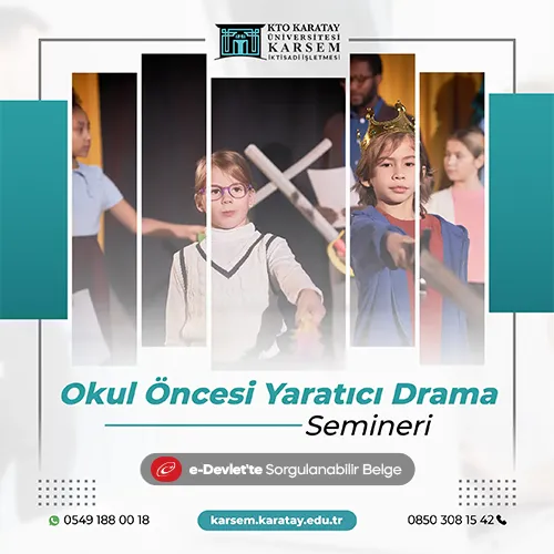 Okul Öncesi Yaratıcı Drama Semineri