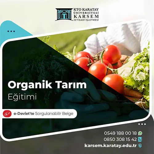 Organik Tarım Eğitimi Eğitim Programı