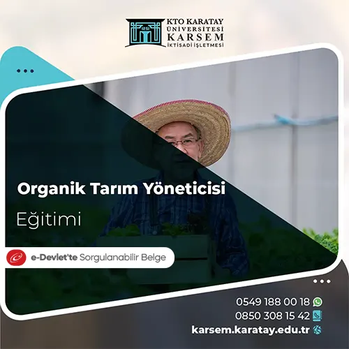 Organik Tarım Yöneticisi Eğitim Programı