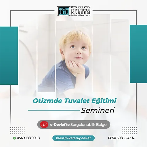 Otizmde Tuvalet Eğitimi Semineri