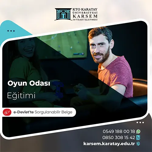 Oyun Odası Eğitimi Eğitim Programı