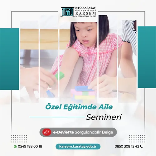 Özel Eğitimde Aile Semineri