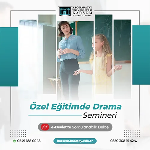 Özel Eğitimde Drama Semineri