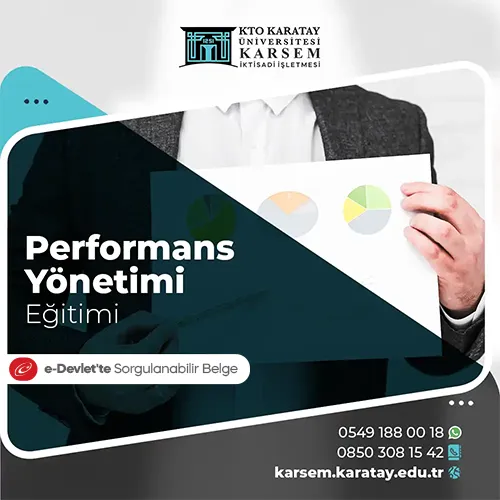 Performans Yönetimi Eğitimi Eğitim Programı