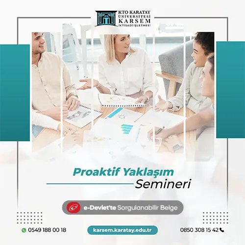 Proaktif Yaklaşım Semineri
