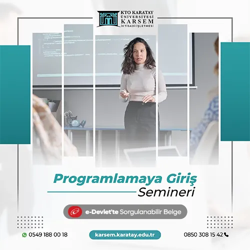 Programlamaya Giriş Semineri