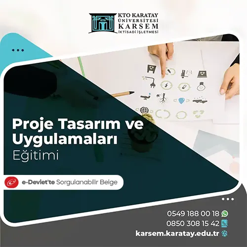 Proje Tasarım ve Uygulamaları Eğitimi Eğitim Programı