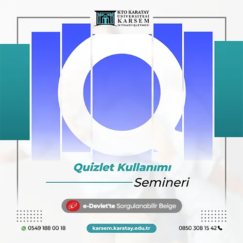 Quizlet Kullanımı Semineri